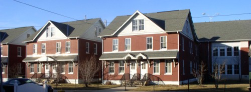 Munroe Hall viewed from Delaware Avenue