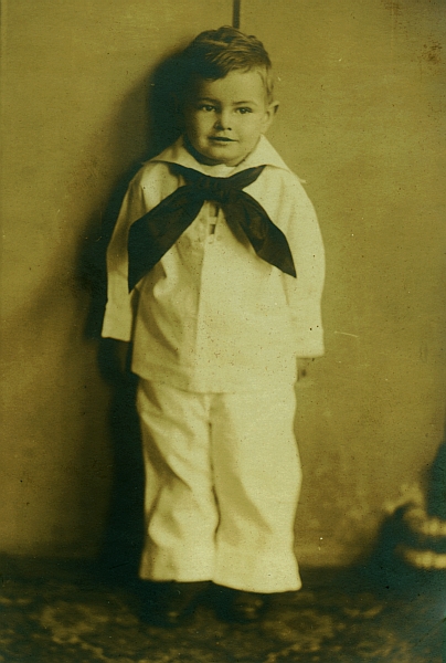 John in Sailor Suit