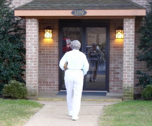 Stony Batter Condo entrance